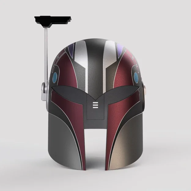 Mũ Cosplay Sabine Wren (Kèm linh kiện điện tử và chi tiết vạch sơn) - Image 5