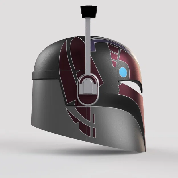 Mũ Cosplay Sabine Wren (Kèm linh kiện điện tử và chi tiết vạch sơn) - Image 7