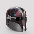 Mũ Cosplay Sabine Wren (Kèm linh kiện điện tử và chi tiết vạch sơn) - Thumbnail 9