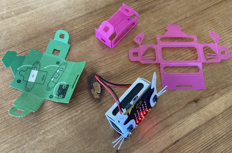 Khay đựng pin cho Microbit - Image 2