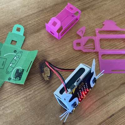 Khay đựng pin cho Microbit