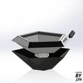 Chậu cây/chậu hoa tự tưới nước kiểu hình học - Thumbnail 6