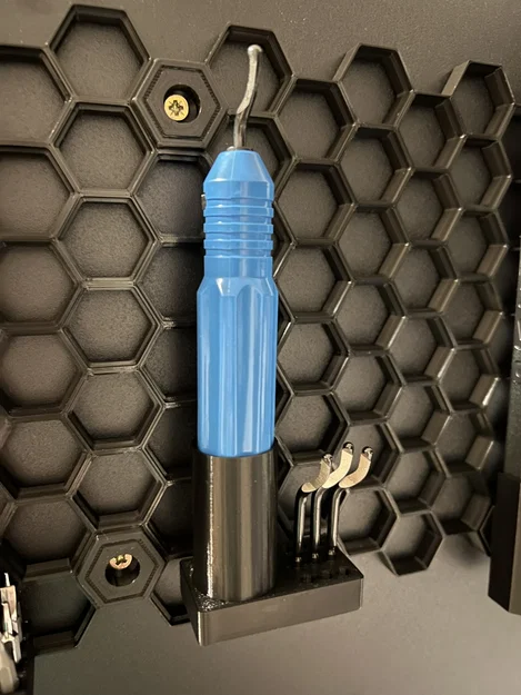 Giá treo dụng cụ vát mép (Deburring Tool) cho bảng Honeycomb - Image 1