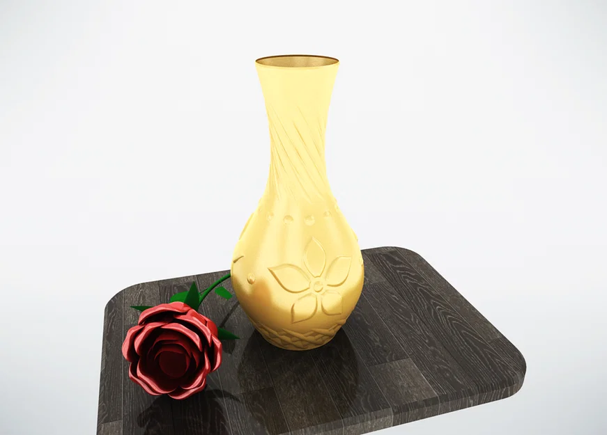 Vase v8: Mẫu bình hoa nghệ thuật in 3D chuẩn Vase mode cực đẹp - Image 1