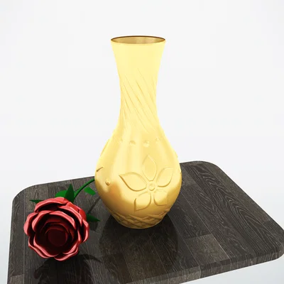 Vase v8: Mẫu bình hoa nghệ thuật in 3D chuẩn Vase mode cực đẹp