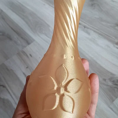 Vase v8: Mẫu bình hoa nghệ thuật in 3D chuẩn Vase mode cực đẹp