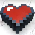 Hộp Đựng Quà Hình Trái Tim 8-Bit Pixel - Thumbnail 3