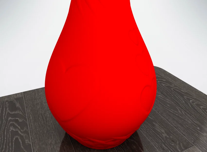 Bình Hoa Trái Tim In 3D (Vase with a heart) - Quà Tặng Valentine Ý Nghĩa - Image 2