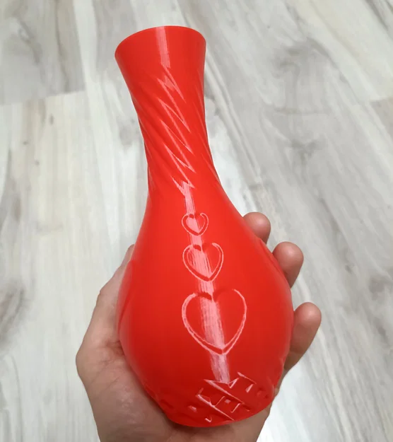 Bình Hoa Trái Tim In 3D (Vase with a heart) - Quà Tặng Valentine Ý Nghĩa - Image 5