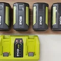 Giá treo tường cho pin Ryobi 40v - Thumbnail 2