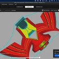 Master Sword 3D - Phiên bản in cánh tối ưu hóa độ bám dính - Thumbnail 2