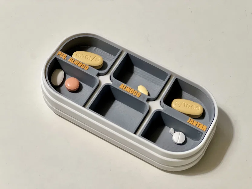 Hộp đựng thuốc hàng ngày (Daily Pills Container) - Image 5