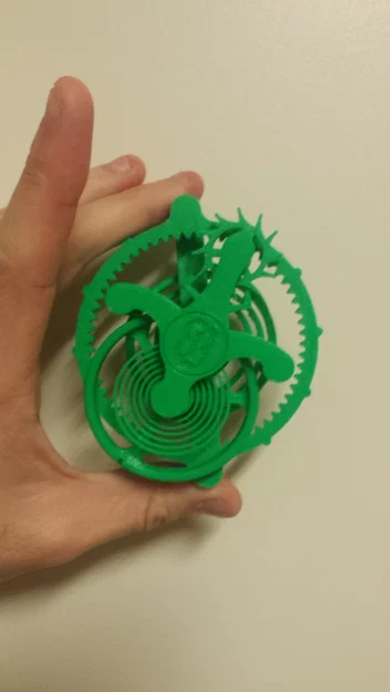 Flying Tourbillon - Mô hình đồng hồ cơ in 3D - Image 1