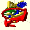 Flying Tourbillon - Mô hình đồng hồ cơ in 3D - Thumbnail 9