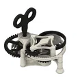 Mô hình Flying Tourbillon lên dây cót thủ công - Thumbnail 1