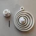 Mô hình Flying Tourbillon lên dây cót thủ công - Thumbnail 2