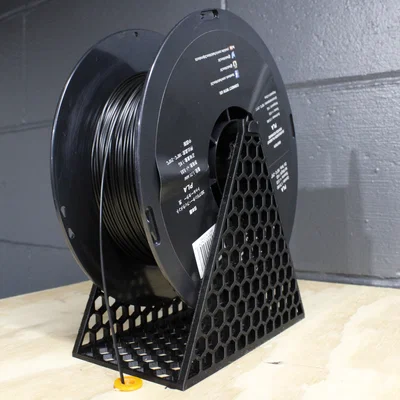 Đế đỡ cuộn nhựa in 3D họa tiết lục giác