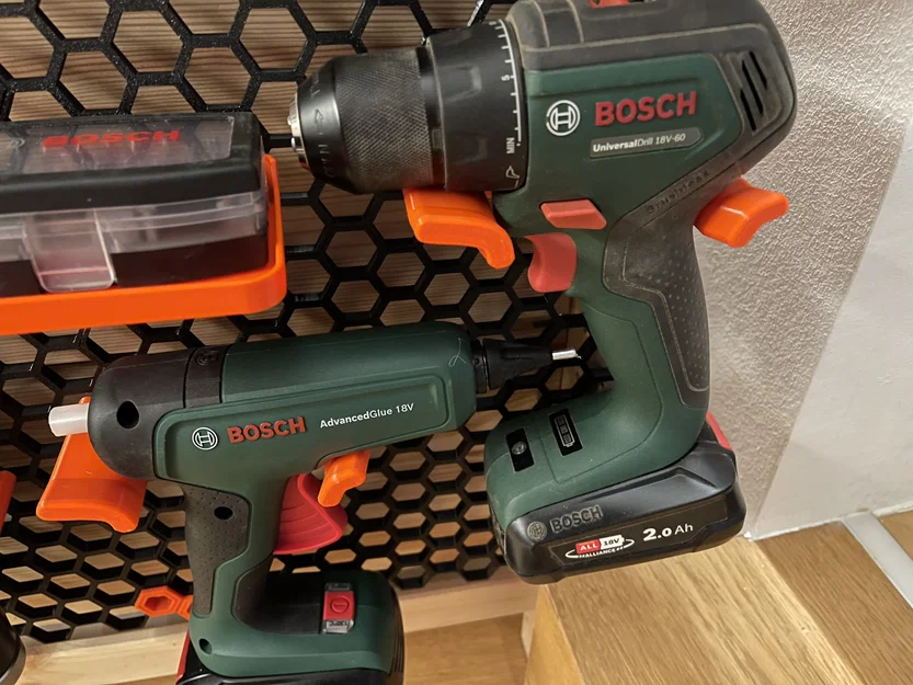 Giá treo máy khoan góc nghiêng cho bảng HSW - Image 1