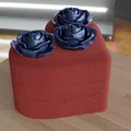 Hộp Đựng Hình Trái Tim Trang Trí Hoa Hồng - Thumbnail 11