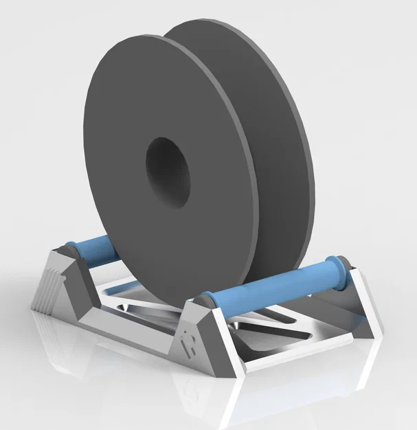Giá đỡ cuộn nhựa in 3D (Filament Rollenhalter) - Image 2