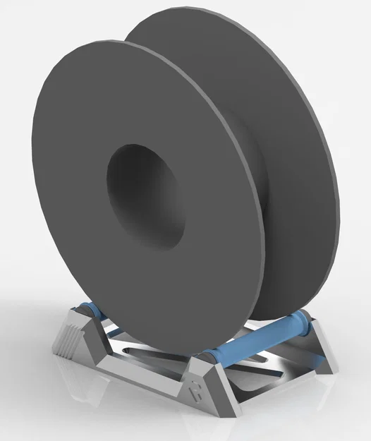 Giá đỡ cuộn nhựa in 3D (Filament Rollenhalter) - Image 3