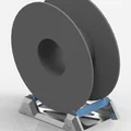 Giá đỡ cuộn nhựa in 3D (Filament Rollenhalter) - Thumbnail 3