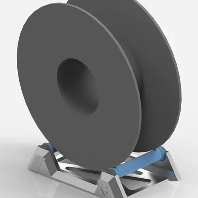 Giá đỡ cuộn nhựa in 3D (Filament Rollenhalter)