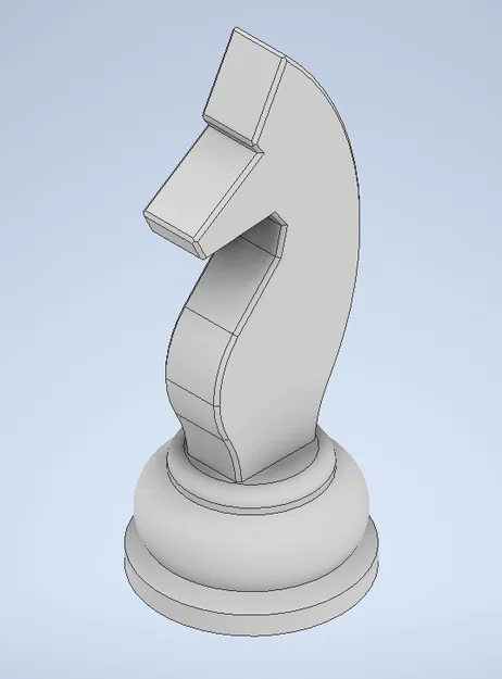 Mô hình quân Mã cờ vua (Chess Horse) in 3D chất lượng cao - Image 1