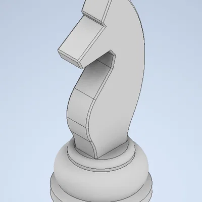 Mô hình quân Mã cờ vua (Chess Horse) in 3D chất lượng cao