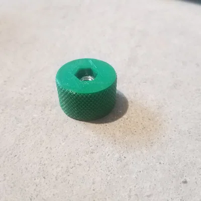 Nút vặn có khía (Knurled knob) cho đai ốc M5 và M8
