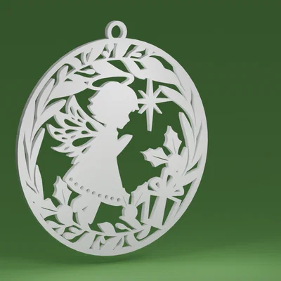 Tiên nhỏ trong quả cầu (Đồ trang trí cây thông Noel)