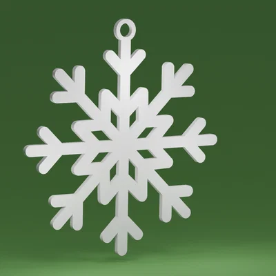 Snowflake 01 (Vật phẩm trang trí cây thông Noel)
