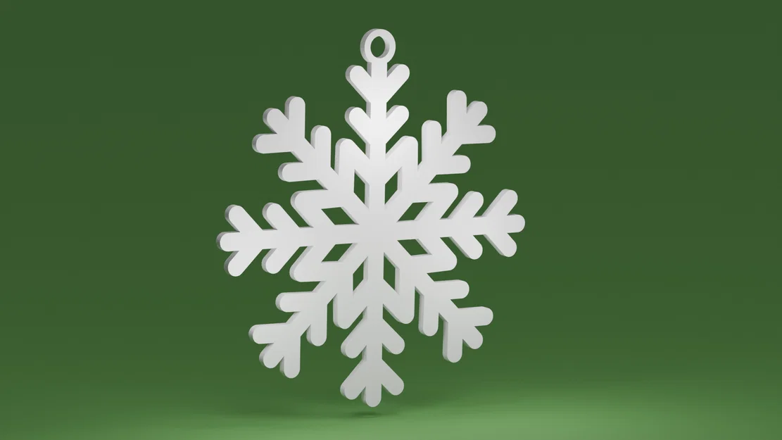 Snowflake 05 (Đồ trang trí cây thông Noel) - Image 1
