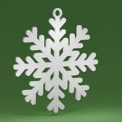 Snowflake 05 (Đồ trang trí cây thông Noel)