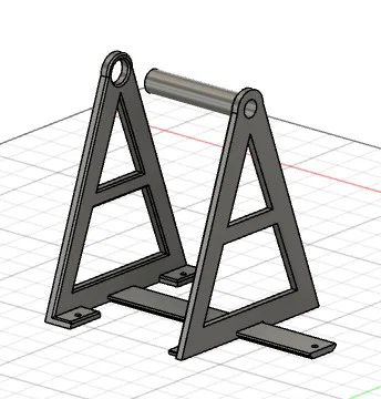 Giá đỡ cuộn nhựa 3D Filament Holder bền bỉ cho mọi loại lõi nhựa - Image 1
