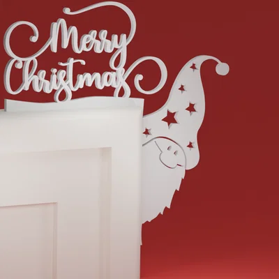 Góc viền cửa Noel 10 - Gnome (đồ trang trí Giáng Sinh)