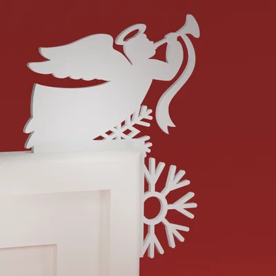 Góc viền cửa Noel 32 - Thiên thần (đồ trang trí Giáng Sinh)