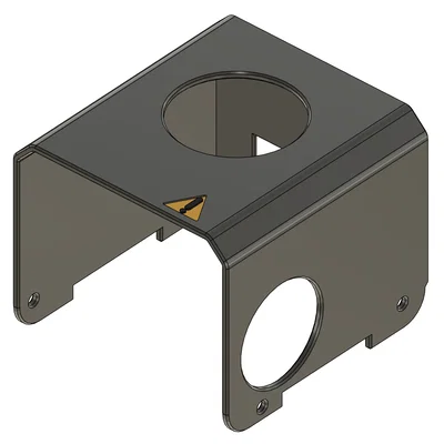 Nắp Extruder Kingroon KLP1 (bản sạch + có cảnh báo)