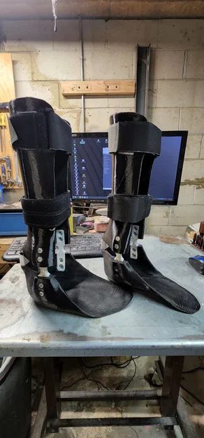 FIDIM 2.1 AFO Leg Brace – Nẹp cổ chân hỗ trợ foot drop in 3D - Image 1