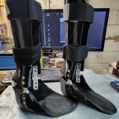 FIDIM 2.1 AFO Leg Brace – Nẹp cổ chân hỗ trợ foot drop in 3D