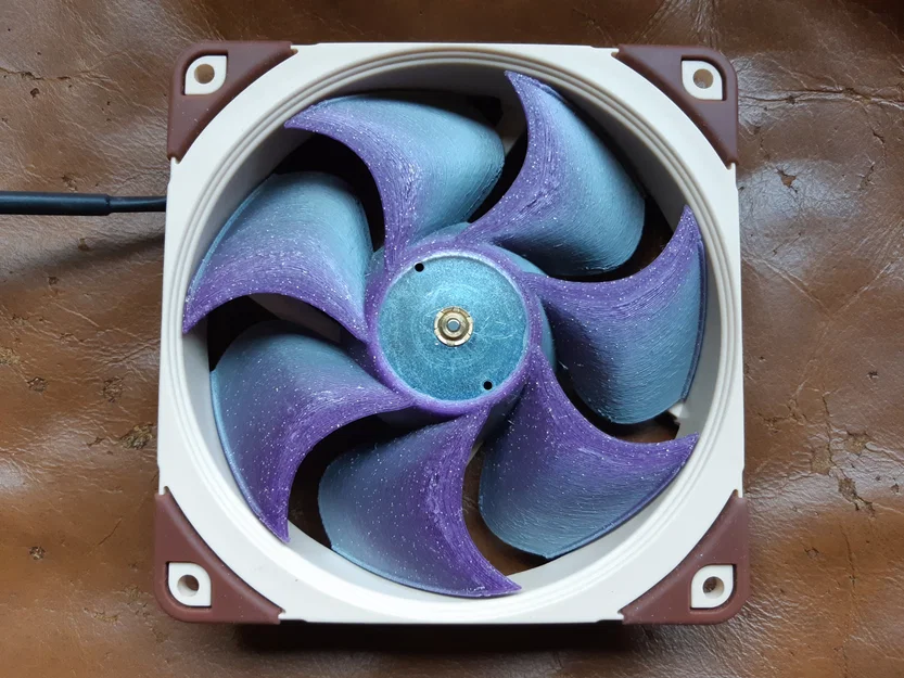 GPU/CPU Fan, PSF (Psychedelic Super Funkitron) - Quạt mod Noctua NF-A12x25 - Image 2