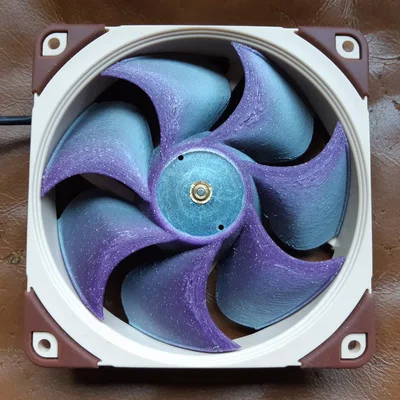 GPU/CPU Fan, PSF (Psychedelic Super Funkitron) - Quạt mod Noctua NF-A12x25