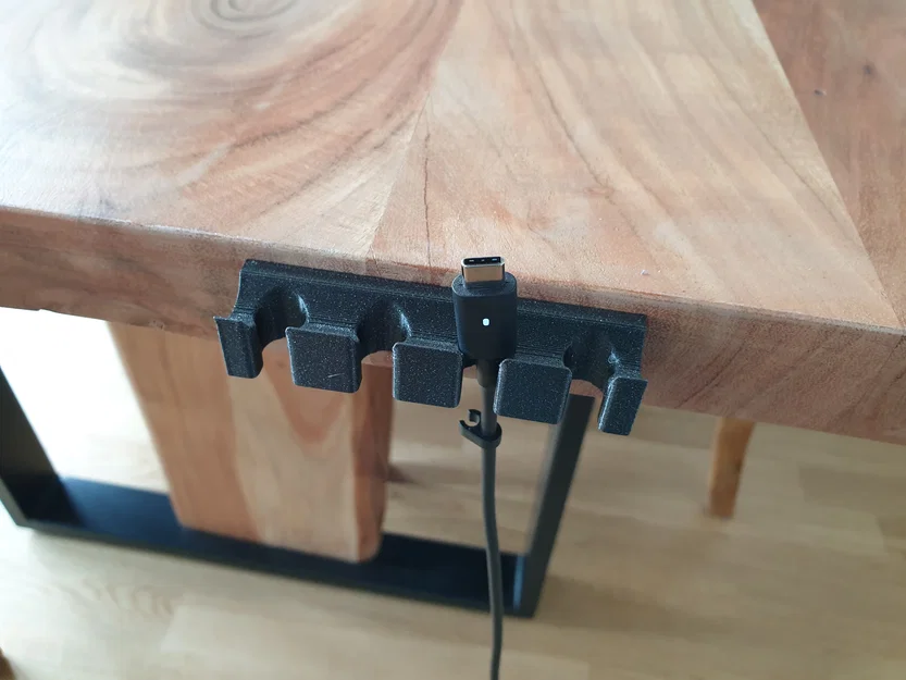 Móc treo/giữ dây cáp đơn giản (Simple cable holder/hanger) - Image 2