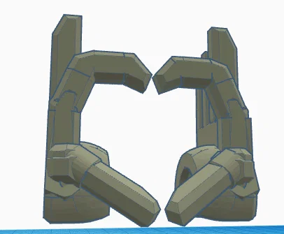 Dummy 13 Heart Hand - Image 1
