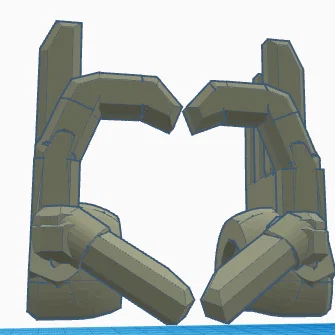 Dummy 13 Heart Hand