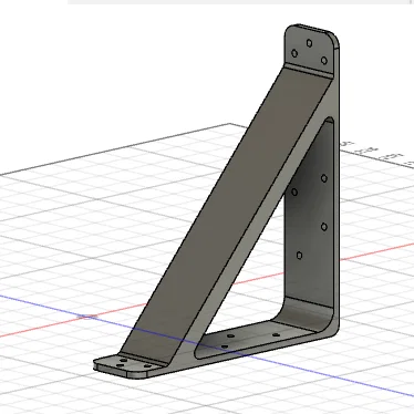 Giá đỡ kệ góc vuông 90º (Right-angle shelf brackets 90º)