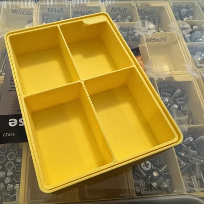 Khay Harbor Freight 2 tầng 4 & 8 ngăn + Mouse Ears (bản remix)