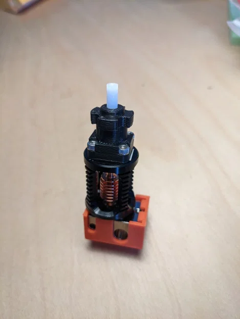 Ngàm gắn groove mount hotend Dragon cho MK3S+ - Image 2