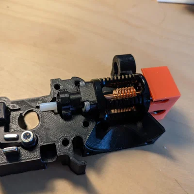 Ngàm gắn groove mount hotend Dragon cho MK3S+