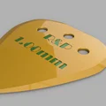 Miếng gảy guitar profiled kiểu dáng Fender - Thumbnail 1